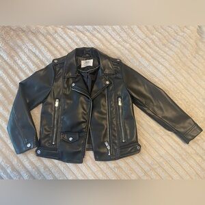 Zara Moto Jacket girls size 7.